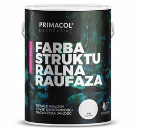 Farba płynna raufaza PRIMACOL biała 5L