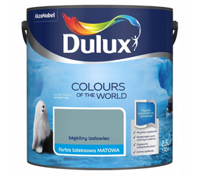 Farba Dulux Kolory Świata Błękitny Lodowiec 2,5L