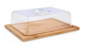 Deska bambusowa z pokrywką 20x13,,5x6,5cm