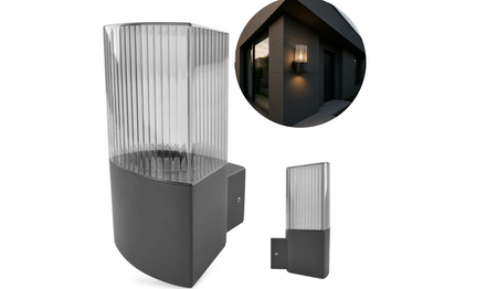 Lampa naścienna Garden LANA 22 cm, na żarówkę E27 max 25W, IP54