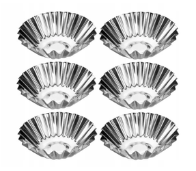 Foremki do babeczek GALICJA Platino 7cm 6szt.