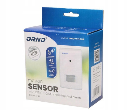 Czujnik zmierzchu z sygnalizacją i alarmem ORNO OR-MA-701