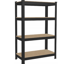 Regał magazynowy metalowy garażowy 150 x 70 x 30 cm 150 kg na półkę