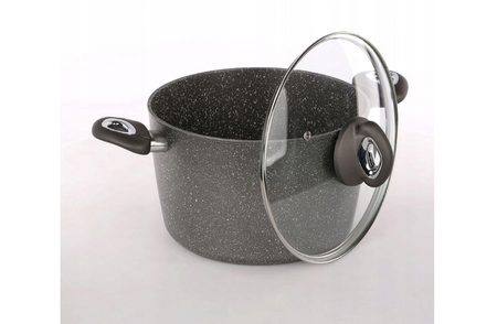 Garnek z przykrywką VALDINOX ROCK 20cm 3,2L