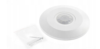 Czujnik ruchu GTV CR‑3 MINI zasięg 6m 2,2‑ 4m, IP