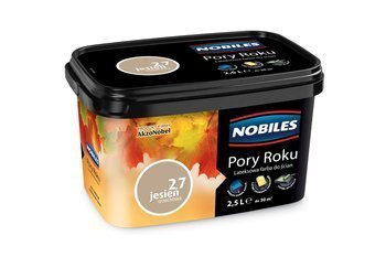 Farba Nobiles mat lateks Pory Roku jesień orzechowa 2,5L