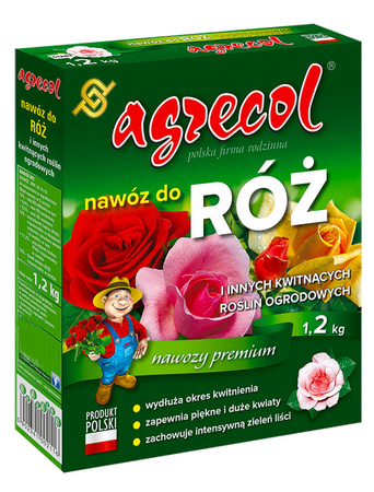 Nawóz do róż i innych kwitnących roślin AGRECOL 1,2kg