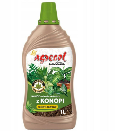 Nawóz do roślin domowych AGRECOL ekst z konopi 1L