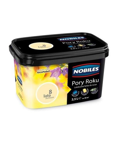 Farba Nobiles mat lateksowa Pory Roku lato słomkowe 2,5L