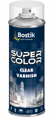 Lakier uniwersalny BOSTIK SUPER COLOR bezbarwny 0,4L