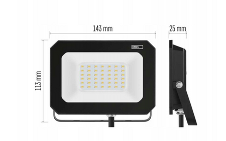 Naświetlacz LED SIMPO 30W, neutralna biel EMOS ZS2233