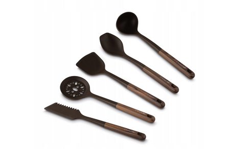 Zestaw przyborów kuchennych TADAR STARLET BROWN 5elementów