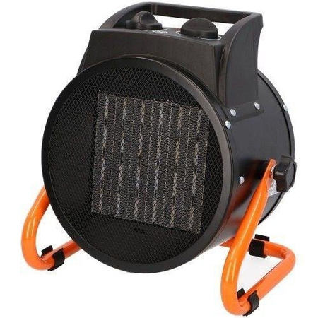 Nagrzewnica elektryczna okrągła z termostatem i wentylatorem Tresnar 7111 2kW