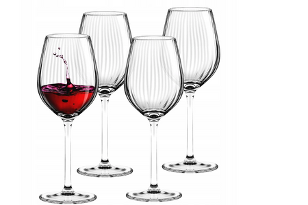 Komplet kieliszków do wina Altom Design PLISSE 4x500ml