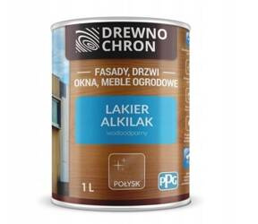 Lakier bezbarwny do drewna DREWNOCGRON Alkilak 1L
