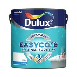Farba matowa DULUX EASYCARE kuchnia i łazienka biała 5 L