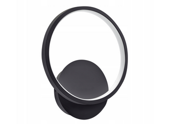 Nowoczesny kinkiet dekoracyjny EMMA  LED C 10W czarny