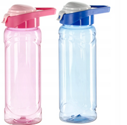 Butelka plastikowa 670ml różne kolory