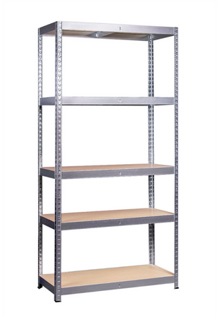 Regał magazynowy metalowy 180 x 90 x 40 cm