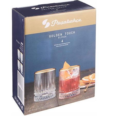 Komplet szklanek PASABAFCE Elysia 355ml 4szt