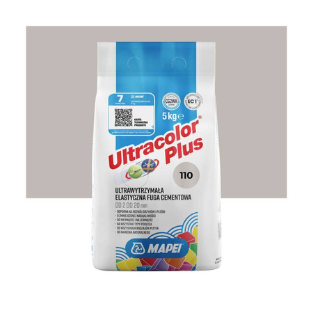 Fuga Cementowa MAPEI Ultracolor Plus 110 Manhatan 5kg