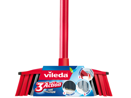 Szczotka z drążkiem VIELEDA Action