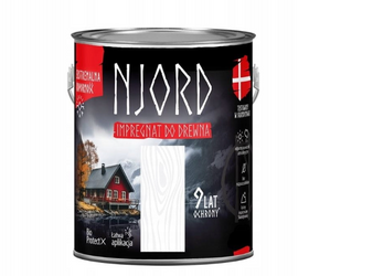 Impregnat elewacji drewna NJORD śniegi północy 5L
