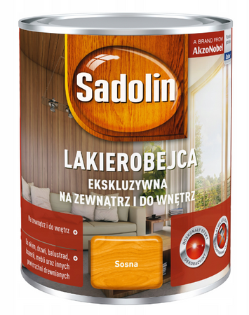 Lakierobejca ekskluzywna SADOLIN sosna 0,75L