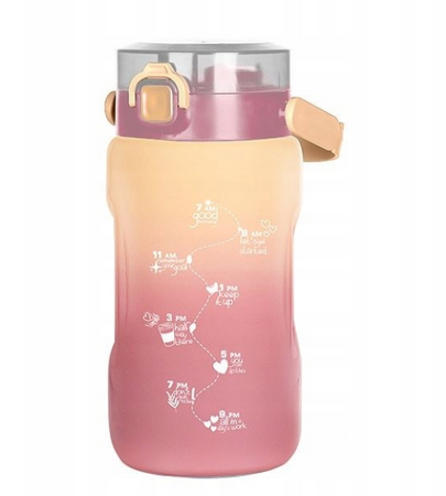 Bidon na wodę TITIZ z miarka i blokada 1500ml różne kolory