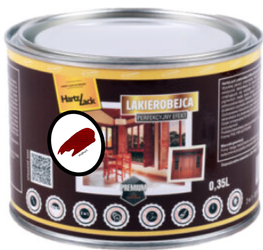Lakierobejca HARTZ LACK mahoń półmat 0,35L