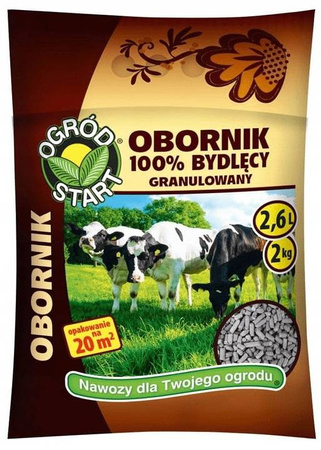 Obornik bydlęcy granulowany Ogród Start 2kg