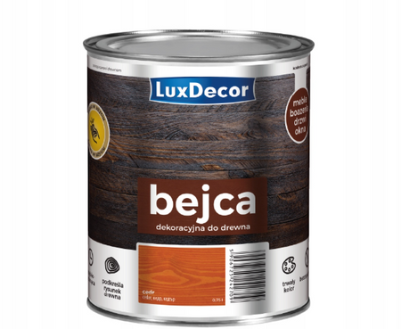 Bejca do drewna LUXDECOR cedr 0,75L