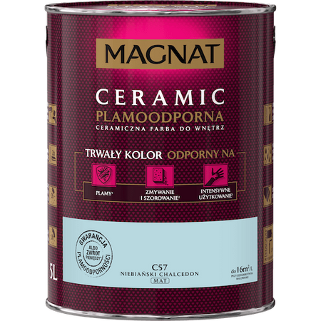 Farba MAGNAT CERAMIC Niebiański Chalcedon 2,5L