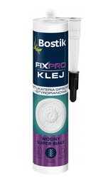 Klej sztukateria gipsowa i styropianowa BOSTIK FIX PRO 300ml