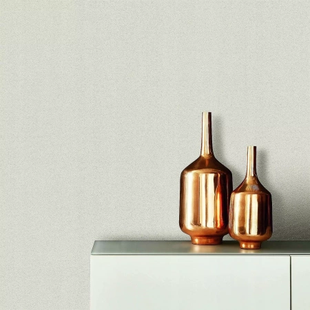 Tapeta w rolce - Szara z brokatem GLAMOUR - zmywalna na fizelinie 10,05m x 0,53m