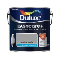 Farba matowa DULUX EASYCARE+ trwałość grafitu 2,5 L