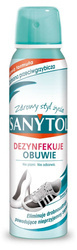 Aerozol dezynfekuje obuwie SANYTOL 150 ml