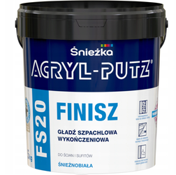 Gładź szpachlowa wykończeniowa Śnieżka Acryl-Putz FINISZ 1,5kg