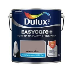 Farba matowa DULUX EASYCARE+ różowy a brąz 2,5 L
