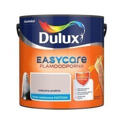 Farba matowa DULUX EASYCARE mleczna pralina 2,5 L