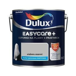 Farba matowa DULUX EASYCARE+ stalowa szarość 2,5 L