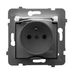 Gniazdo z uziemieniem OSPEL ARIA