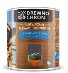 Impregnat Extra Powłokotwórczy DREWNOCHRON Szary 2.5L