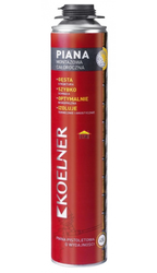 Piana montażowa pistoletowa KOELNER 750ml