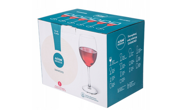 Komplet kieliszków do wina czerwonego Altom Design DIAMOND 6x330ml 