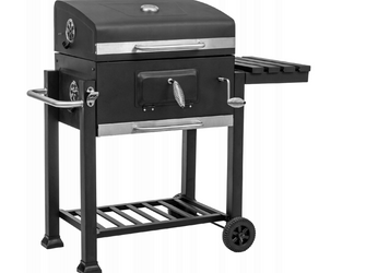 Grill węglowy z regulowanym rusztem MIRPOL 61x45.5cm