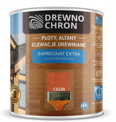 Impregnat Extra Powłokotwórczy DREWNOCHRON Cedr 4.5L