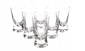 Komplet kieliszków do wódki DOMOTTI DELIGHT 25ml 6szt