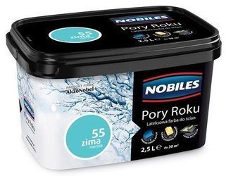 Farba Nobiles mat lateksowa Pory Roku zima morska 2,5L
