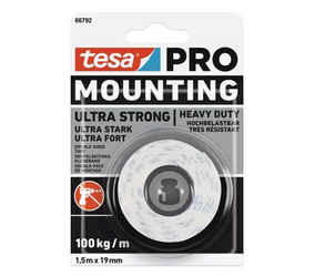 Taśma naprawcza TESA Mounting PRO ULTRA STRONG 1,5mx19mm biała